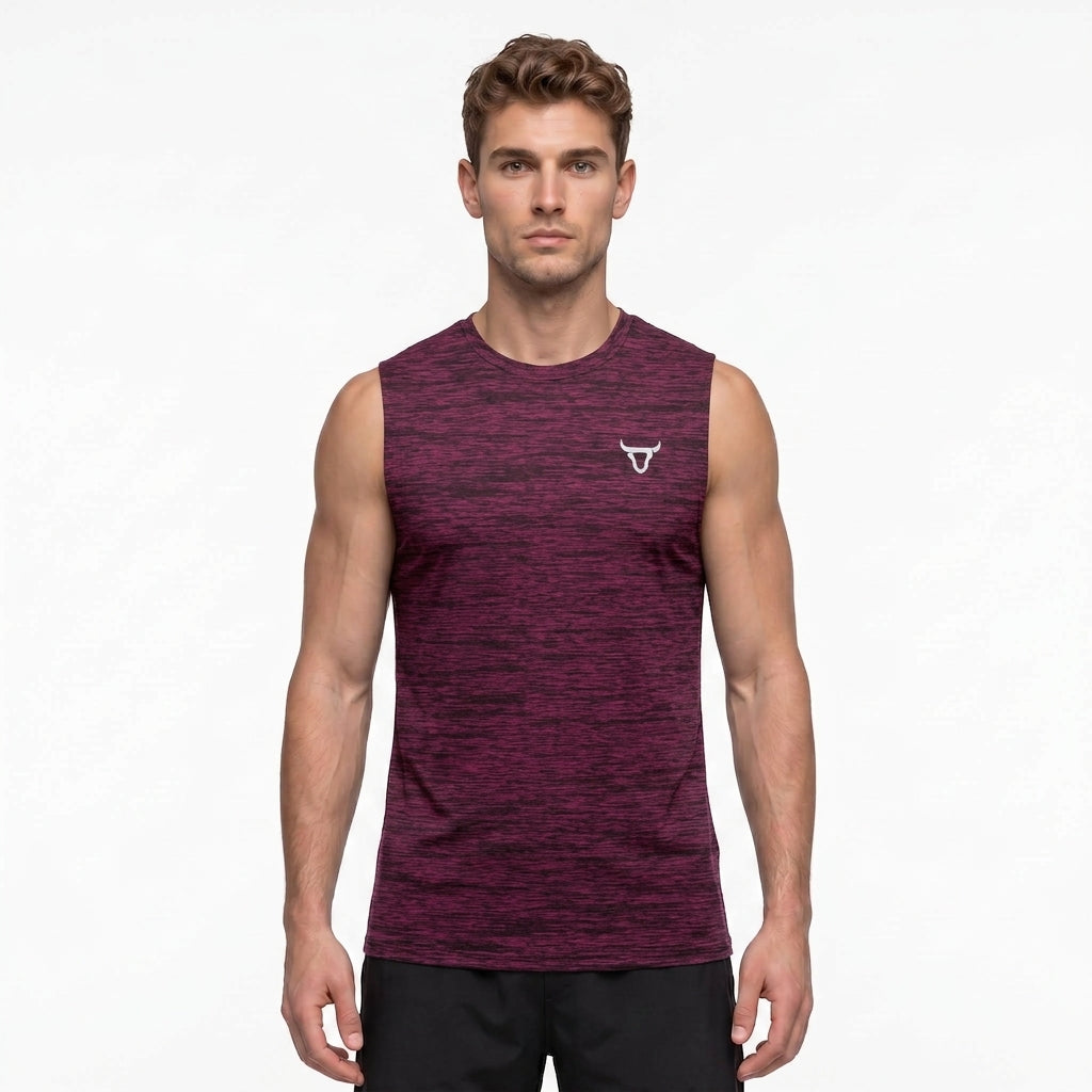 Toro Activa Essentials Melange Performance Tank Top 3-Pack - Maroon/Black/Blue TORO ACTIVA
