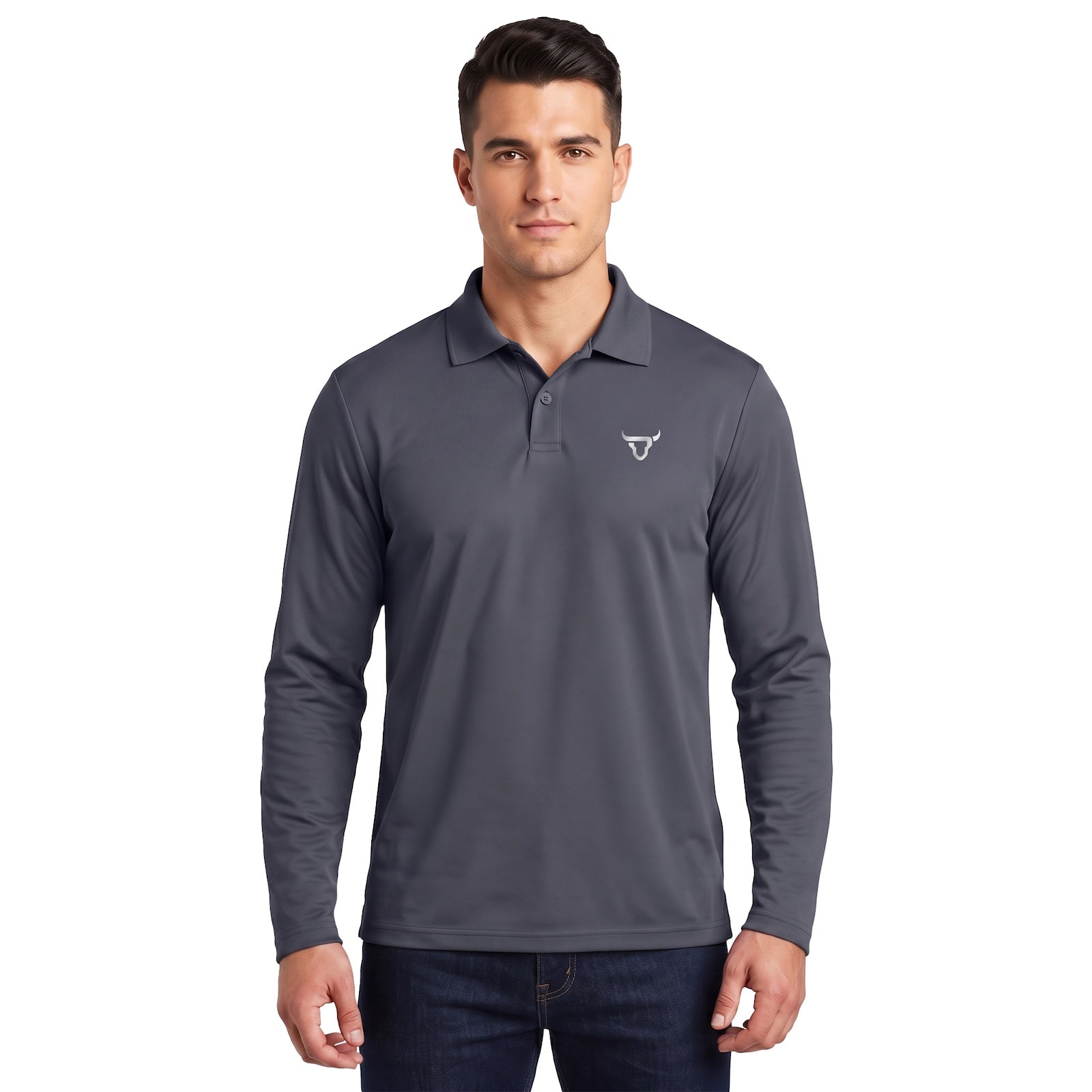 Toro Activa Performance Long Sleeve Polo 3-Pack - Black/Grey/White TORO ACTIVA