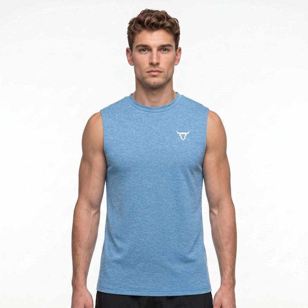 Essentials Cationic Black/Blue/Grey Tank Top - 3 Colour Pack TORO ACTIVA