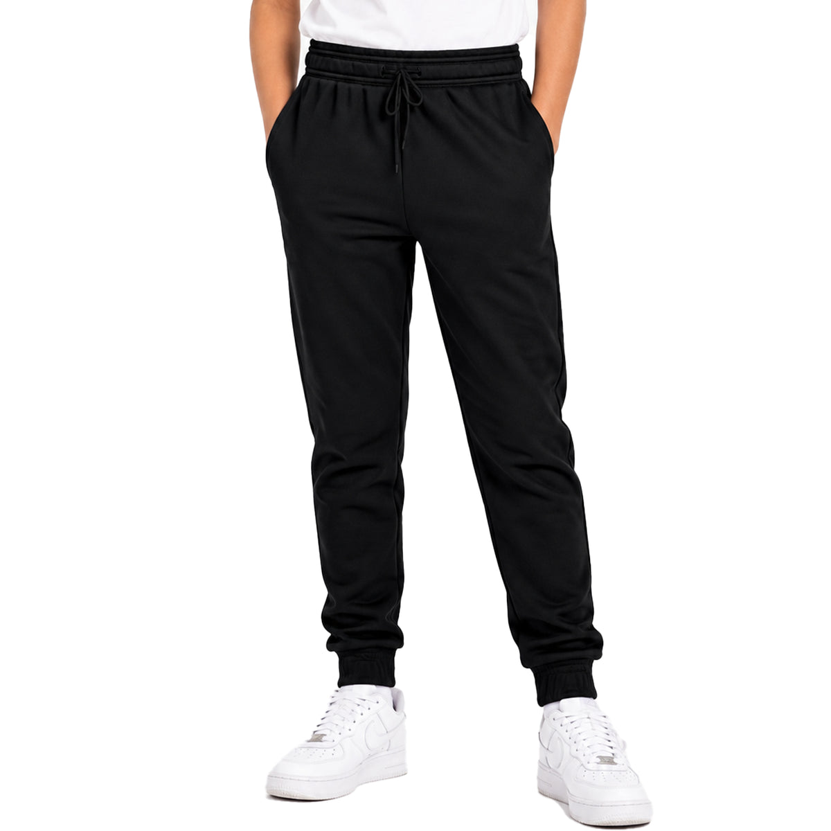 Toro Activa Kids Cuffed Jogging Trouser - Black TORO ACTIVA