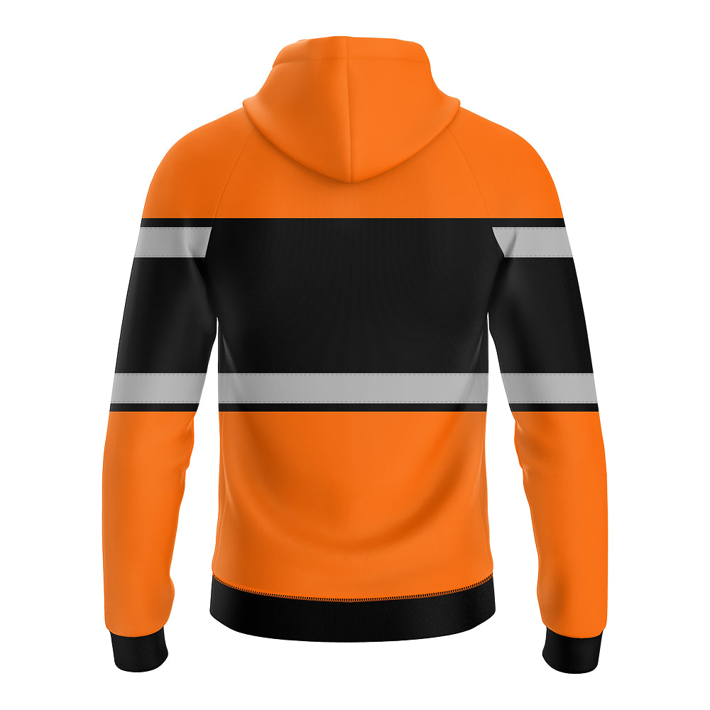 Hi-Vis Work Hoodie 2003 | Fleece Workwear Pullover TORO ACTIVA