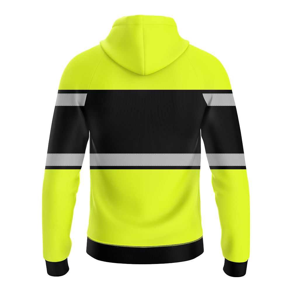 Hi-Vis Work Hoodie 2003 | Fleece Workwear Pullover TORO ACTIVA