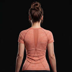 Toro Activa Women's Melange Raglan Tee - Orange TORO ACTIVA