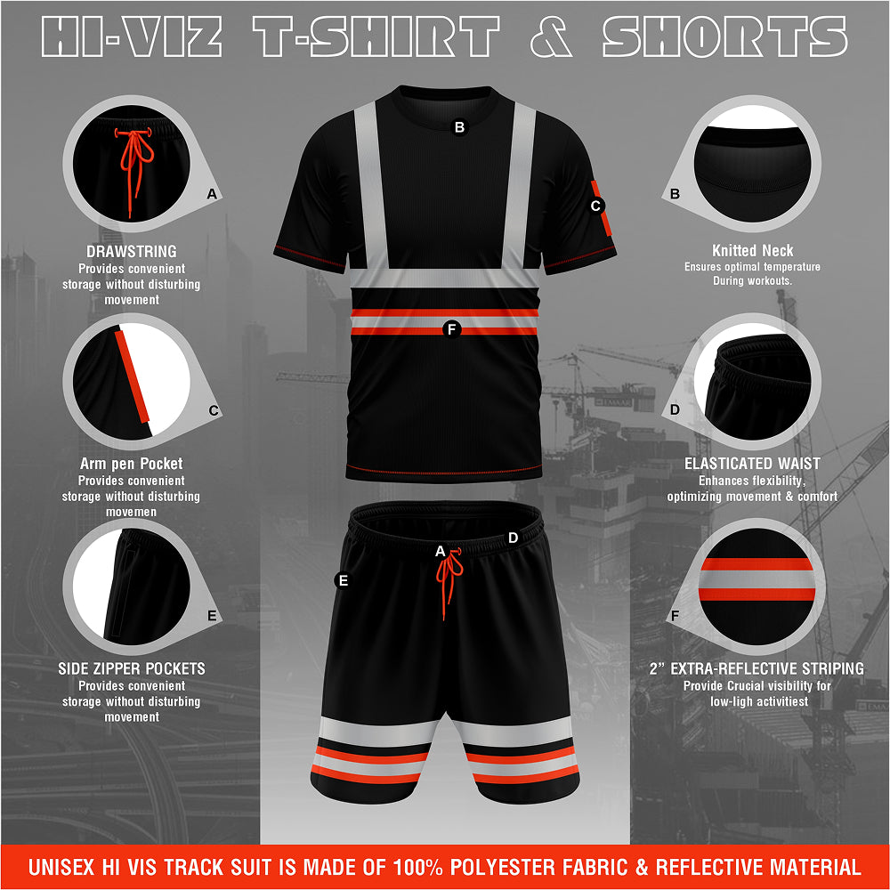 Toro Activa Hi-Vis Tracksuit Workwear Set SST-104 TORO ACTIVA