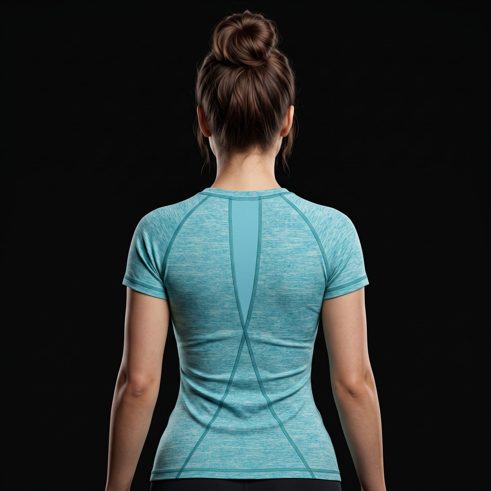 Toro Activa Women's Melange Raglan Tee - Blue TORO ACTIVA