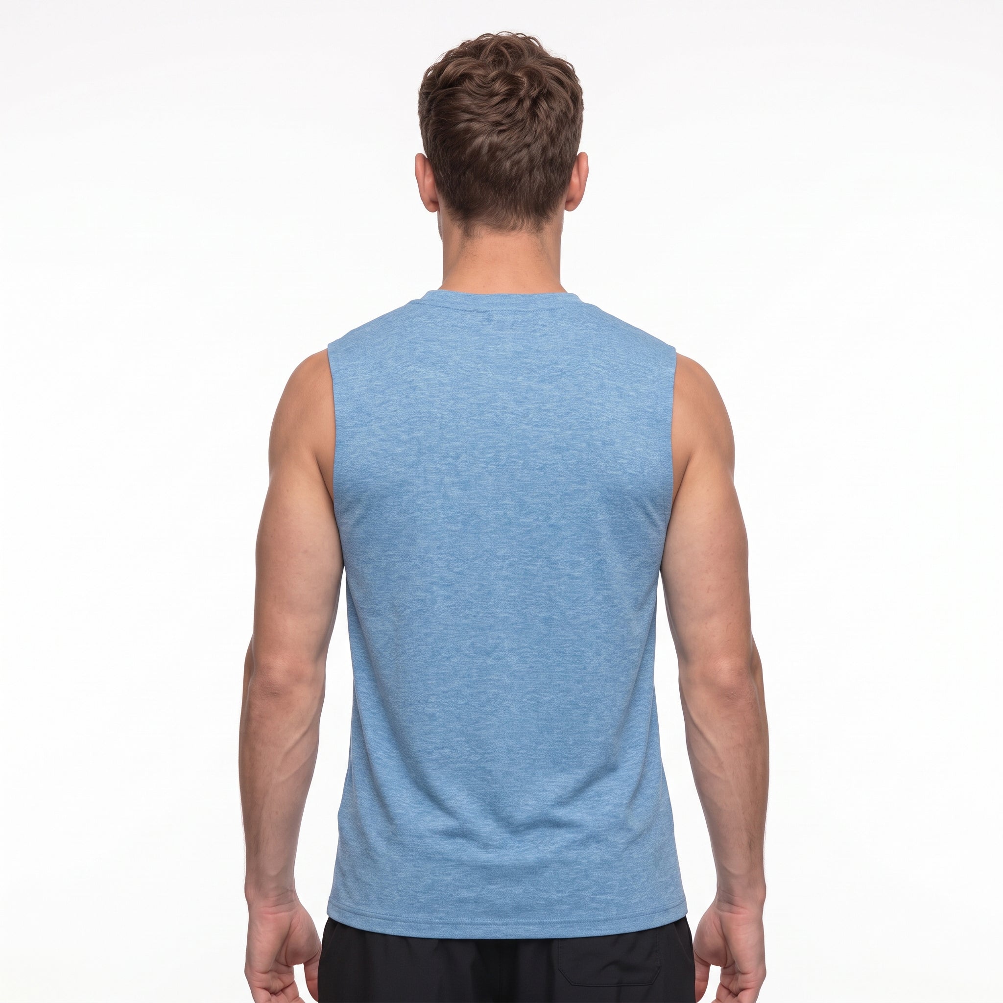 Essentials Cationic Black/Blue/Grey Tank Top - 3 Colour Pack TORO ACTIVA