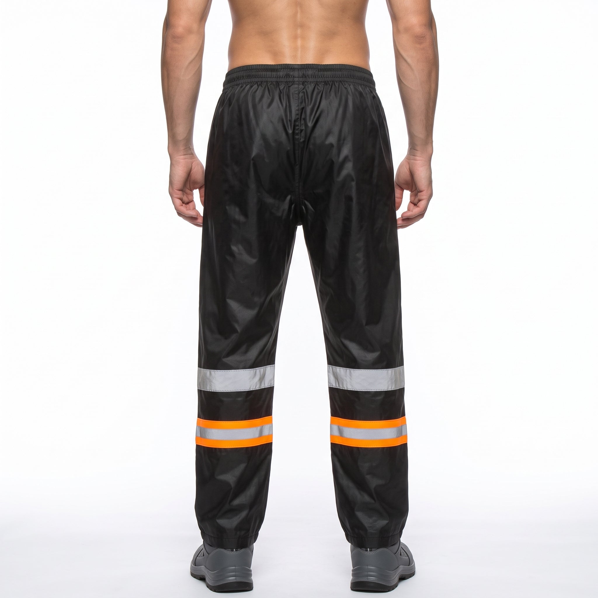 Hi Vis Waterproof Over Trousers - Orange/Black TORO ACTIVA