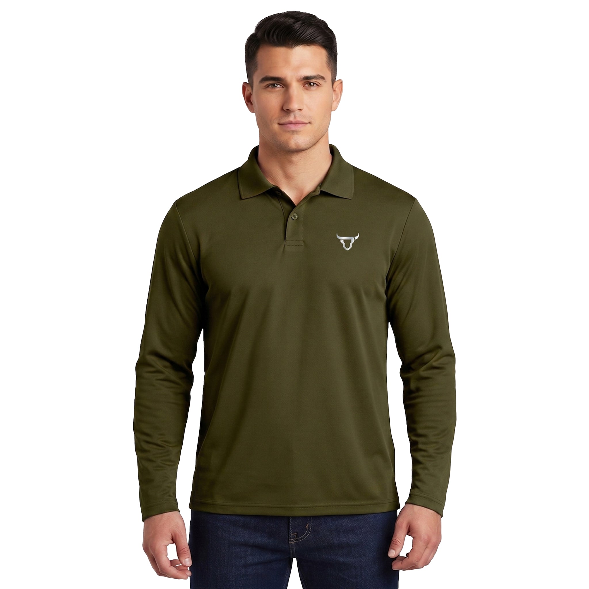 Toro Activa Performance Long Sleeve Polo 3-Pack - Black/Grey/Olive TORO ACTIVA