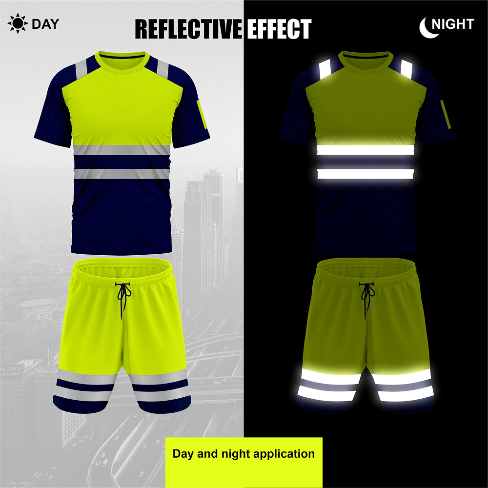 Toro Activa Hi-Vis Tracksuit / Tshirt and Shorts Set SST-101 TORO ACTIVA