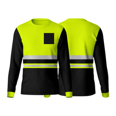 Toro Activa Hi-Vis Workwear TShirt TF103 Yellow/Black TORO ACTIVA