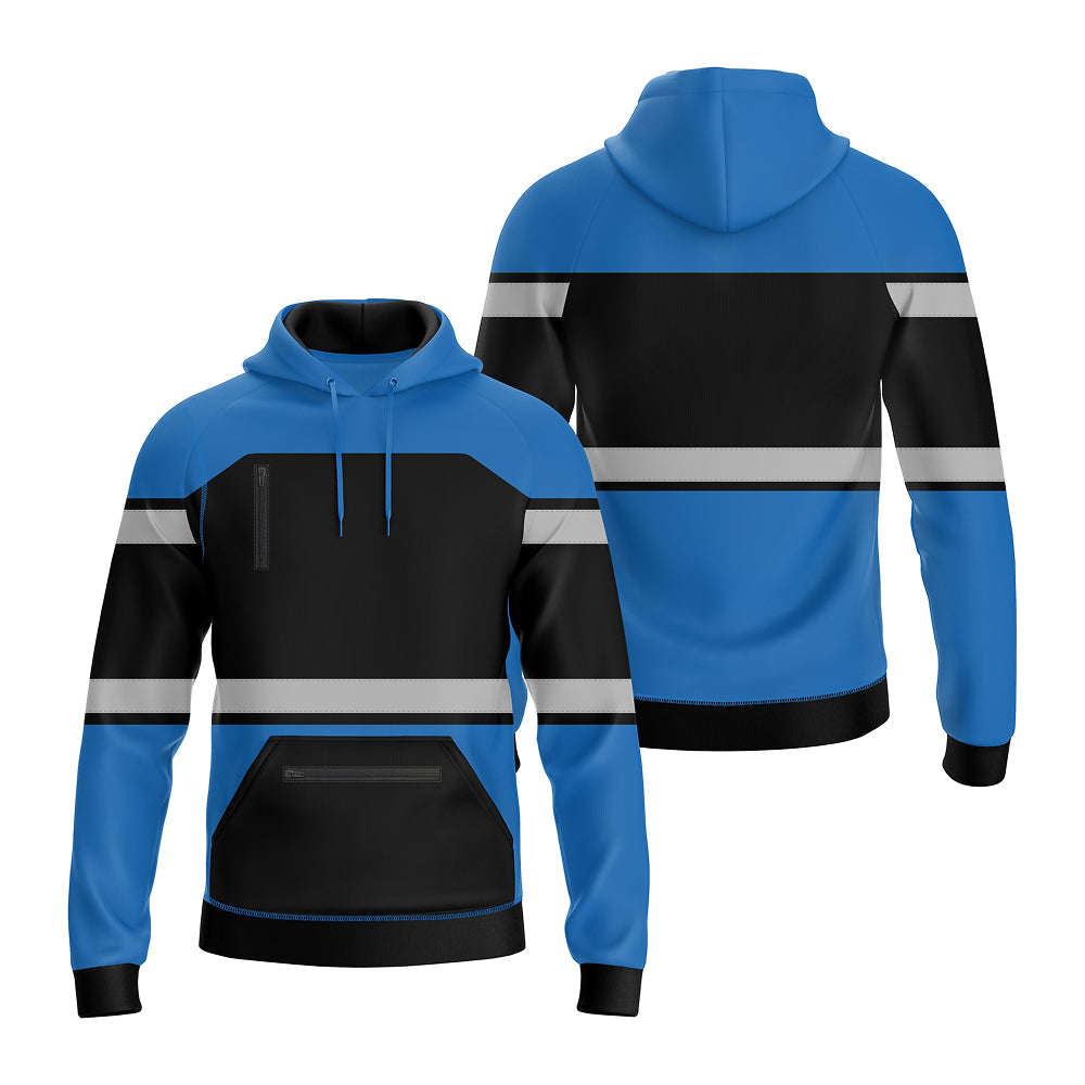Hi-Vis Work Hoodie 2003 | Fleece Workwear Pullover TORO ACTIVA