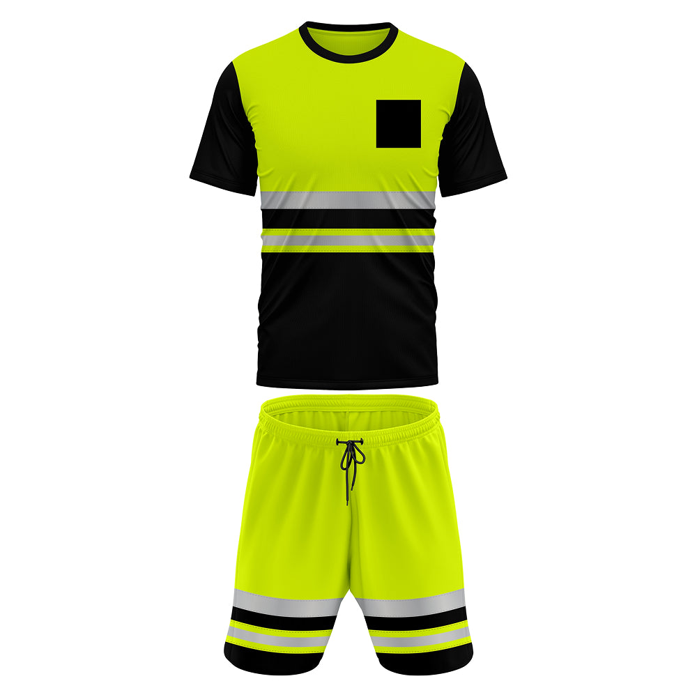 Toro Activa Hi-Vis Tracksuit workwear Set SST-103 - Yellow/Black 2XL TORO ACTIVA