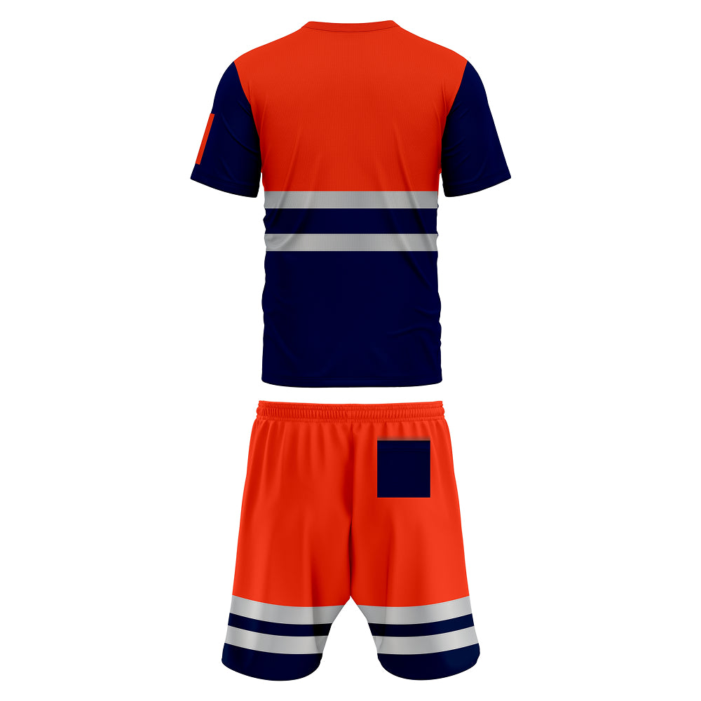 Toro Activa Hi-Vis Tracksuit SST-101 Orange/Navy TORO ACTIVA
