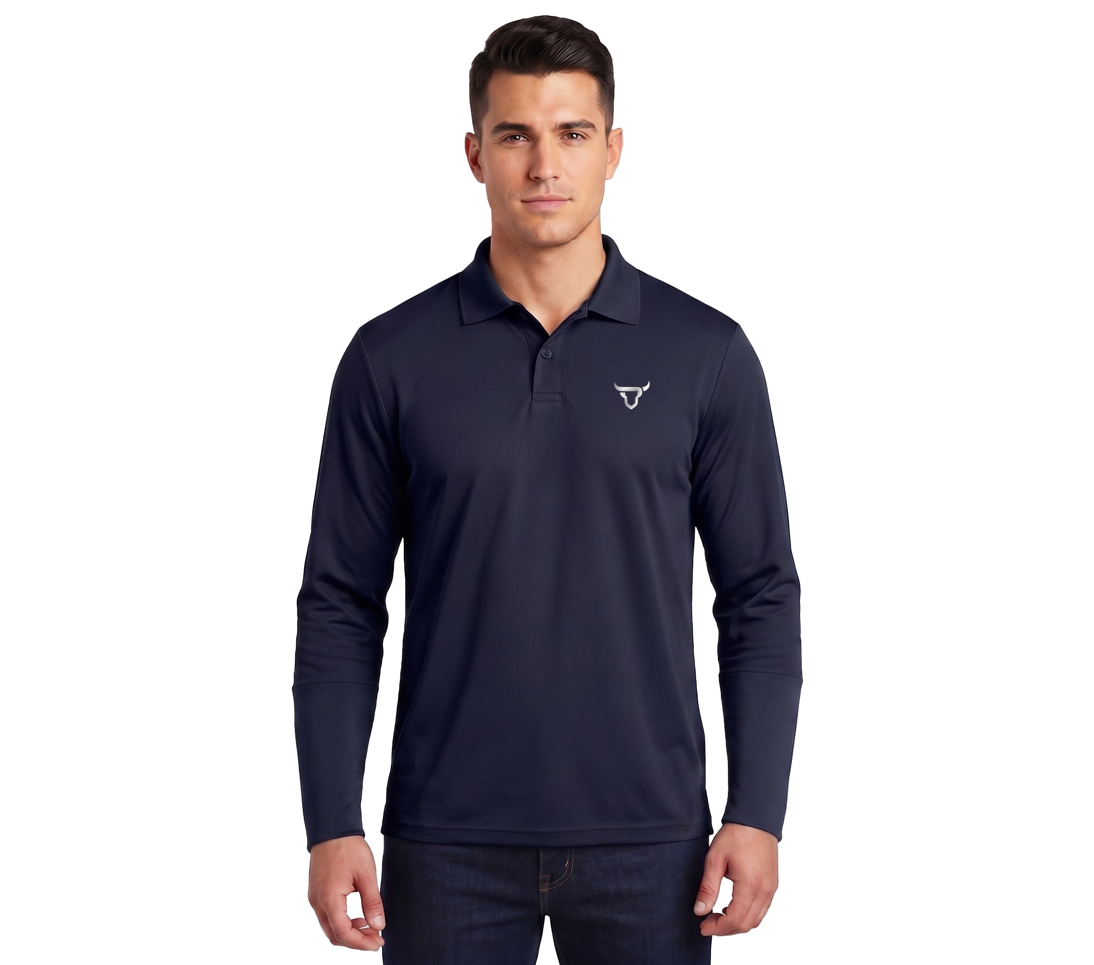 Toro Activa Performance Long Sleeve Polo 3-Pack - Black/Grey/Navy TORO ACTIVA