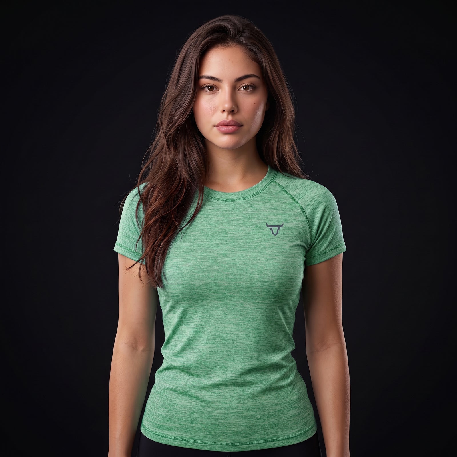 Toro Activa Women's Melange Raglan Tee - Green TORO ACTIVA