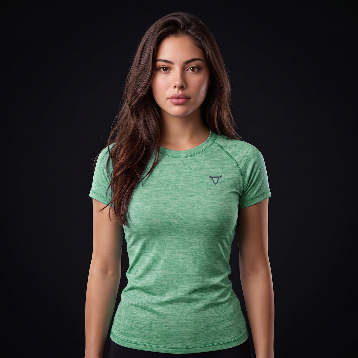 Toro Activa Women's Melange Raglan Tee - Green TORO ACTIVA