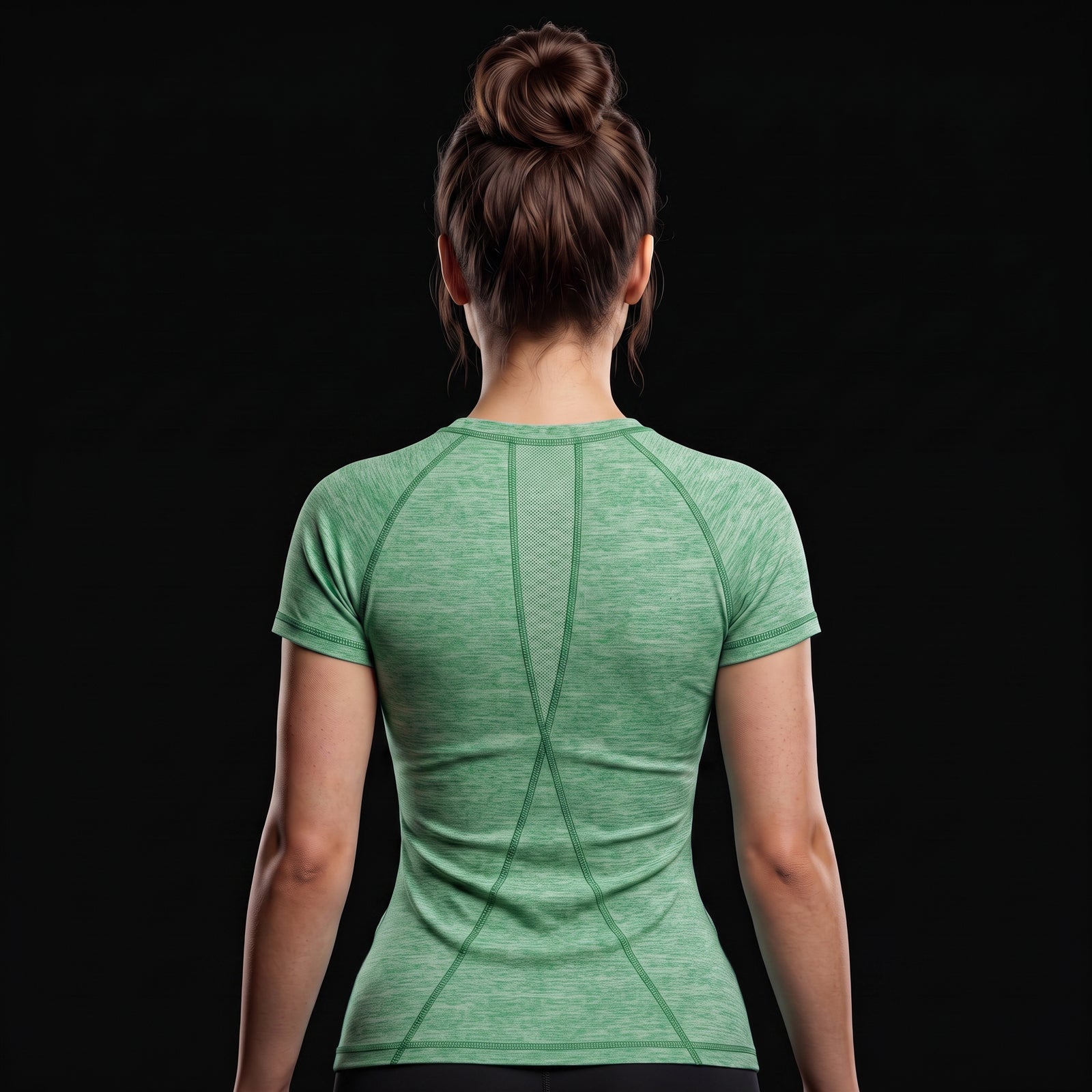 Toro Activa Women's Melange Raglan Tee - Green TORO ACTIVA