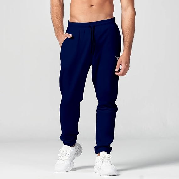 Toro Activa Mens Lightweigt Cuffed Bottoms Jogging Trouser Navy TORO ACTIVA