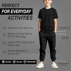 Toro Activa Kids Cuffed Bottoms Jogging Trouser TORO ACTIVA