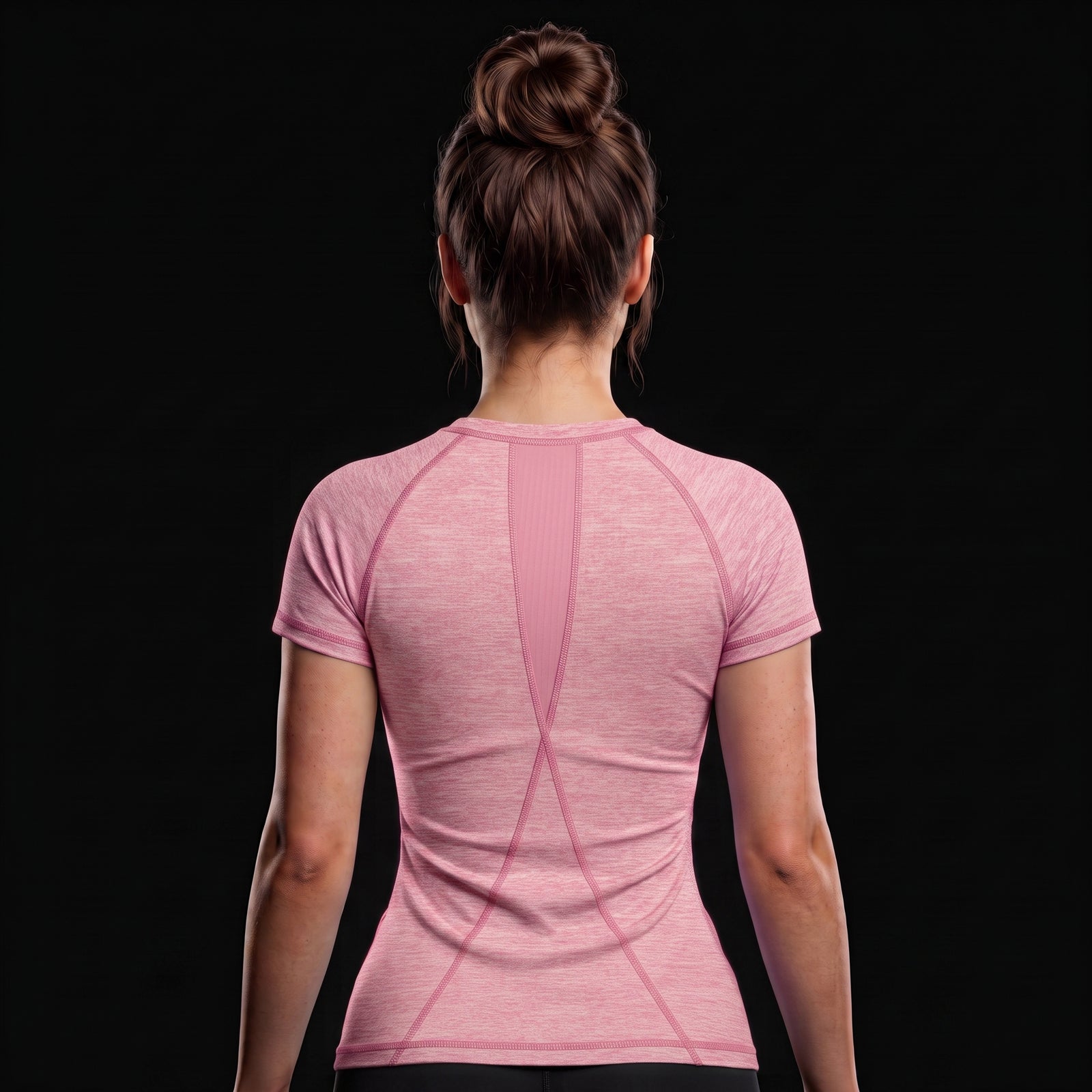 Toro Activa Women's Melange Raglan Tee - Pink TORO ACTIVA