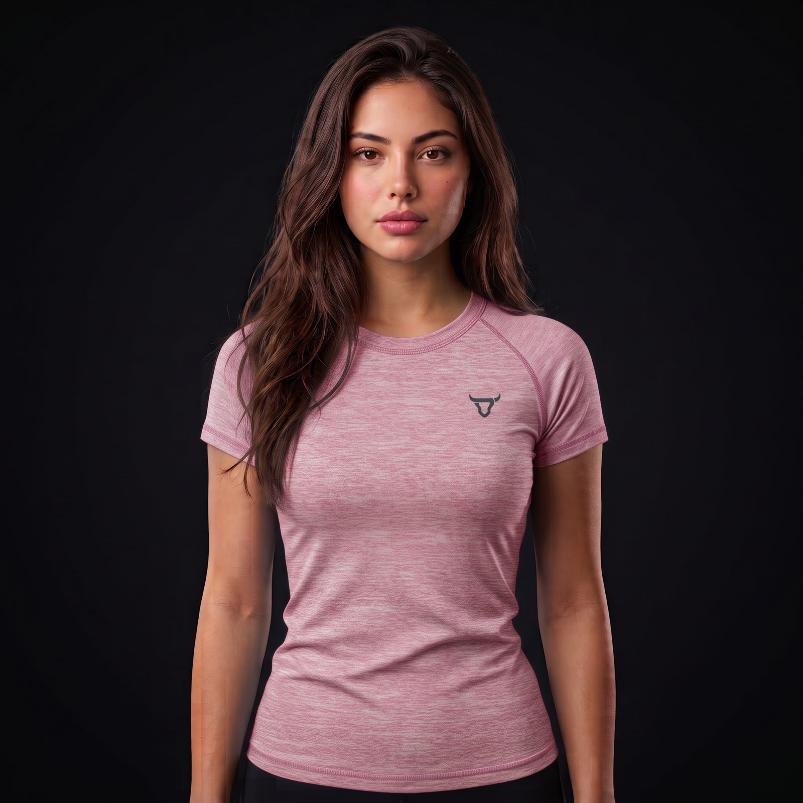 Toro Activa Women's Melange Raglan Tee - Pink TORO ACTIVA