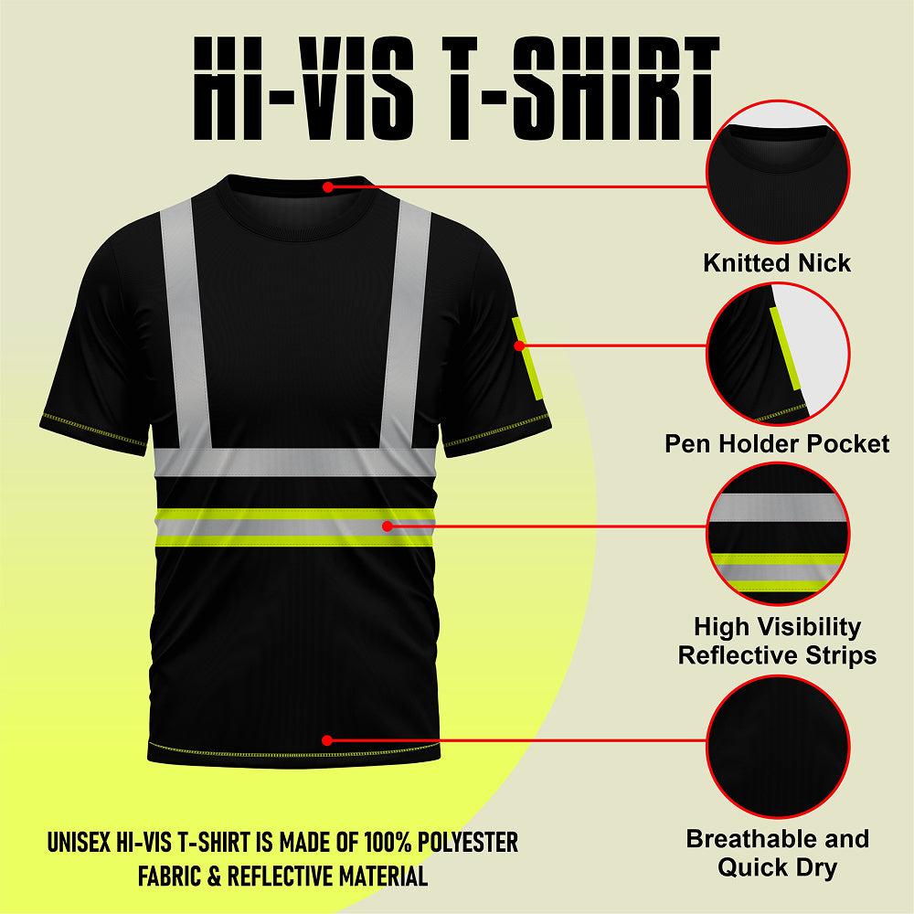 Toro Activa Hi-Vis Workwear TShirt T104 TORO ACTIVA