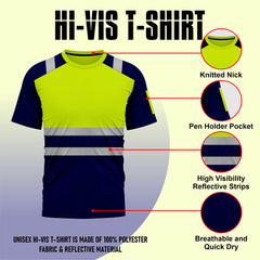 Toro Activa Hi-Vis Workwear TShirt T101 TORO ACTIVA