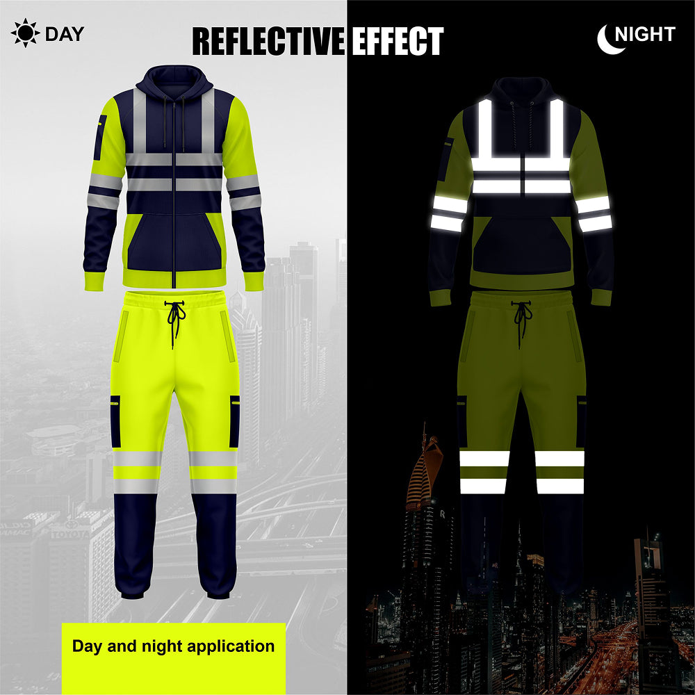 Toro Activa Hi-Vis Pullover Tracksuit - TS12 TORO ACTIVA