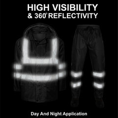 Toro Activa Lightweight Hi-Vis Rainsuit - RS105 TORO ACTIVA