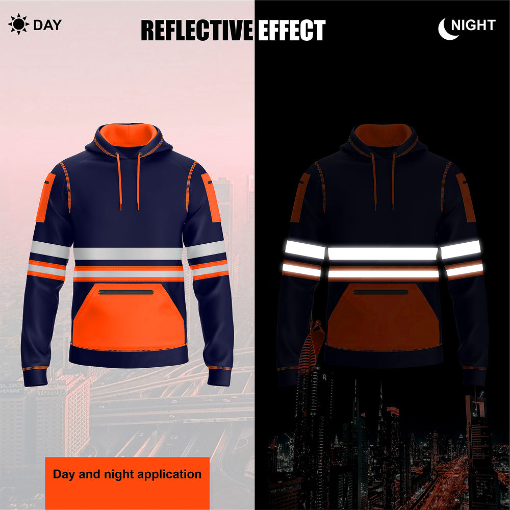 Toro Activa Essential Hi-Vis Fleece Pullover Hoodie 1006 TORO ACTIVA