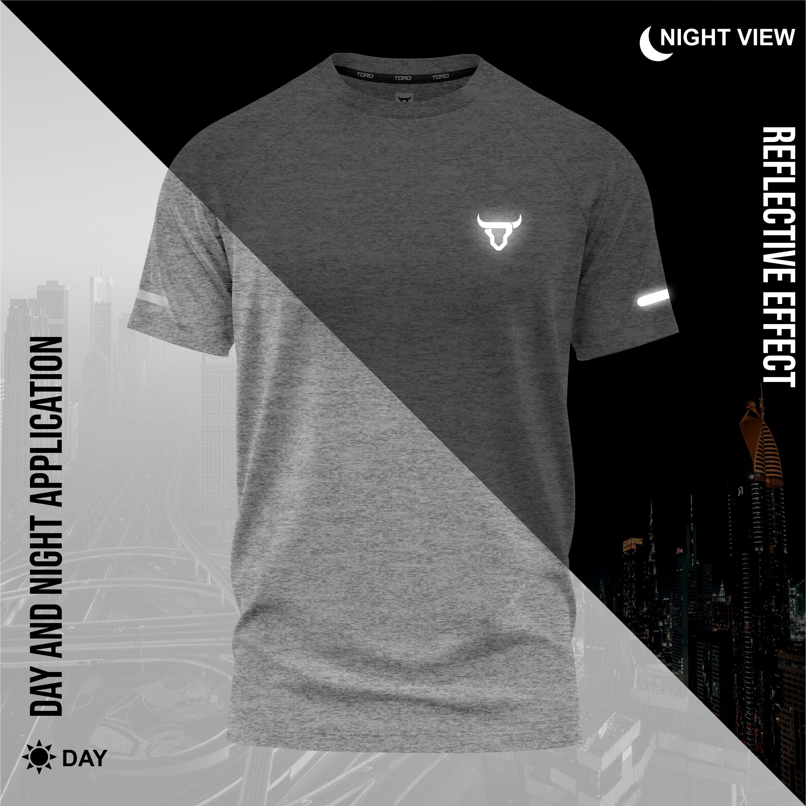 Toro Activa Performance Shirt - Grey/Red/Teal - Pack of 3 TORO ACTIVA