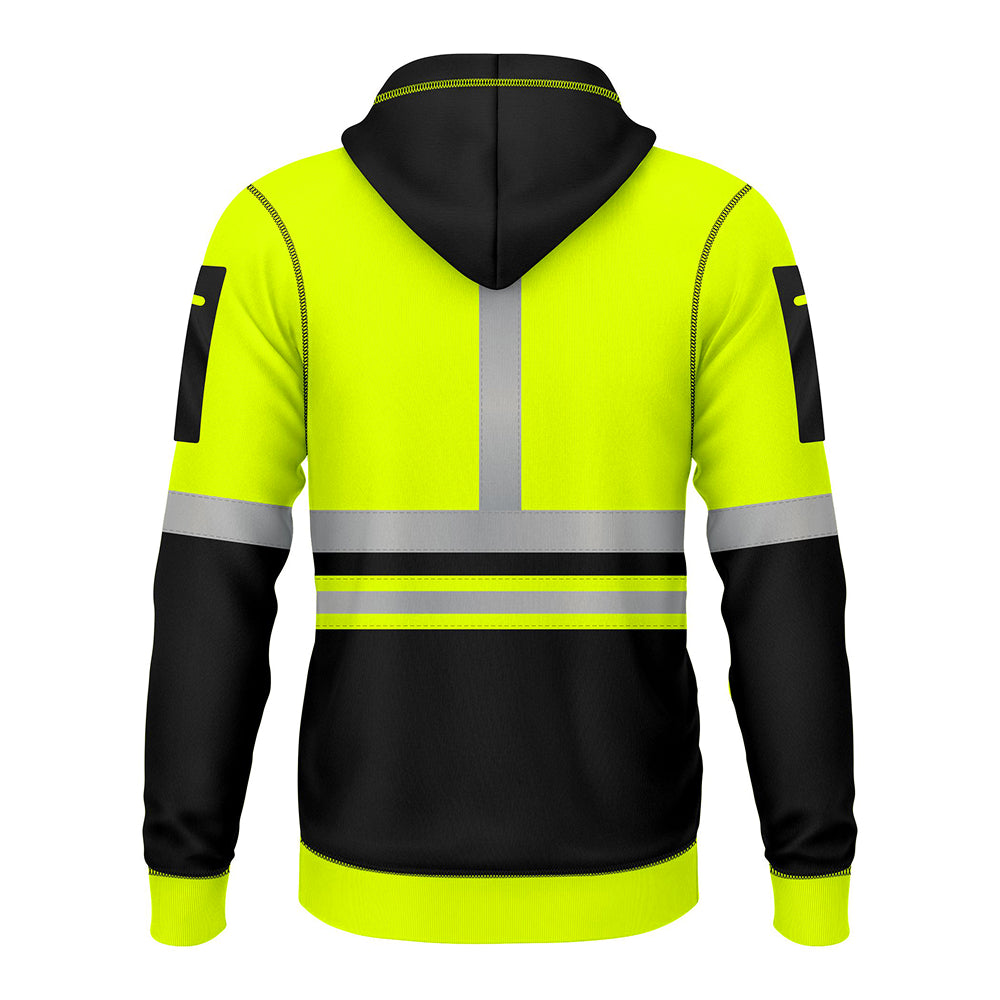 Toro Activa Hi-Vis Fleece pullover zipper Hoodie 1015 TORO ACTIVA