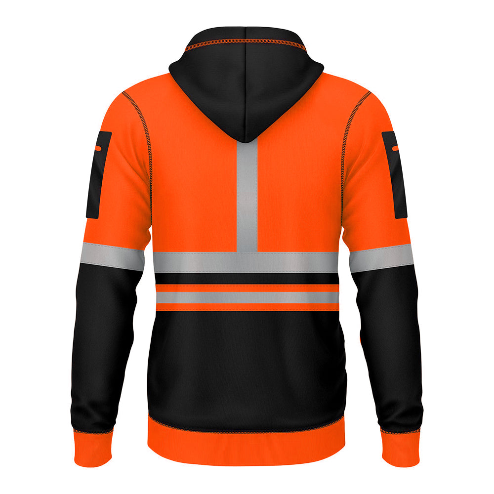 Toro Activa Hi-Vis Fleece pullover zipper Hoodie 1015 TORO ACTIVA