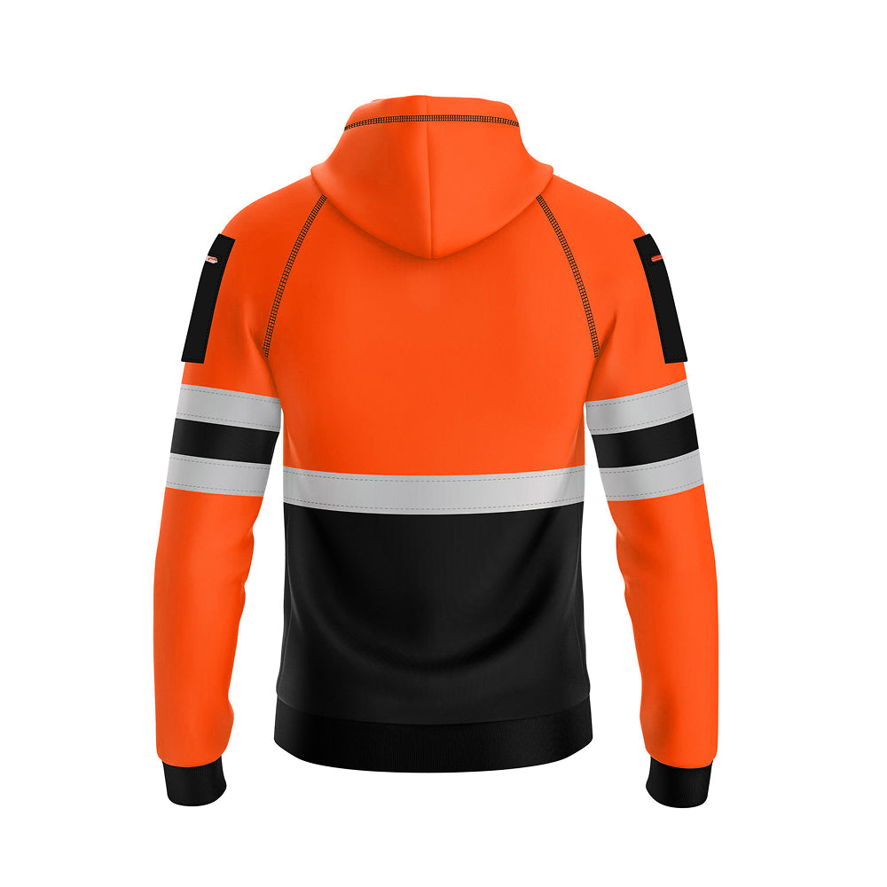 Toro activa Essential Hi-Vis Fleece Hoodie 2 - Orange/Black TORO ACTIVA