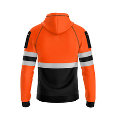 Toro activa Essential Hi-Vis Fleece Hoodie 2 - Orange/Black 2XL TORO ACTIVA