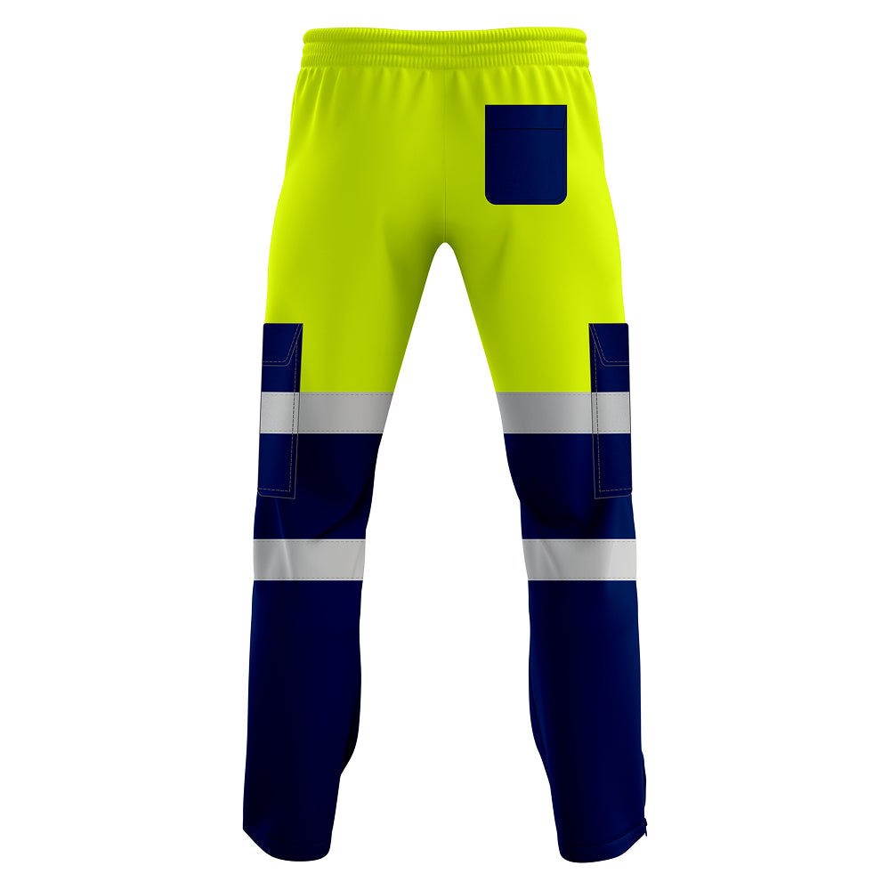 Toro Activa Workwear Fleece Joggers TR101 - Yellow/Navy TORO ACTIVA