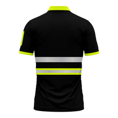 Yellow Hi Vis Polo Shirt P104 — EN ISO 20471 Class 2 Short Sleeve 2XL TORO ACTIVA