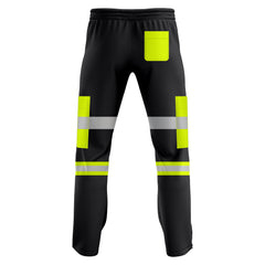 Toro Activa Workwear Fleece Joggers TR104 -Yellow/Black 2XL TORO ACTIVA