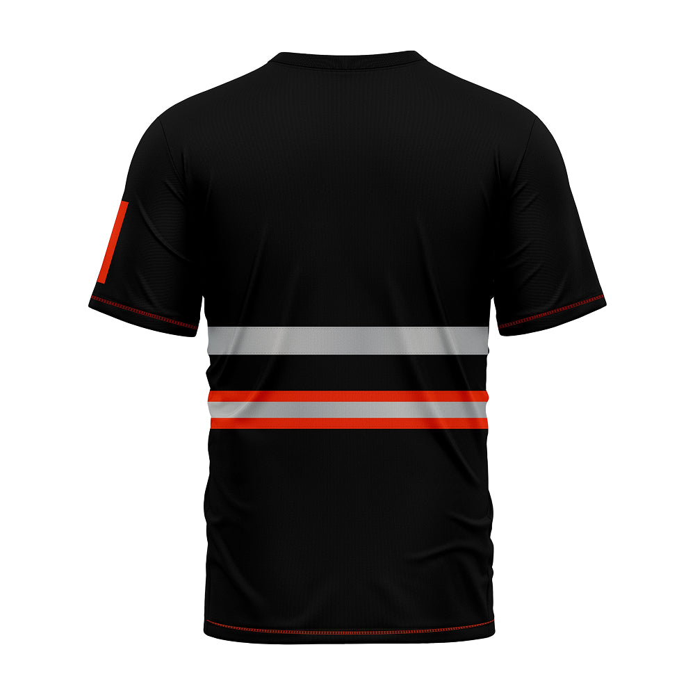 Toro Activa Hi-Vis Workwear TShirt T104 Orange/Black TORO ACTIVA