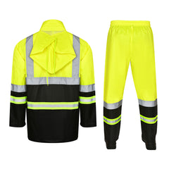 Toro Activa Lightweight Hi-Vis Rainsuit - RS103 Yellow/Black TORO ACTIVA