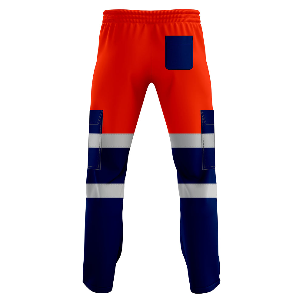 Toro Activa Workwear Fleece Joggers TR101 - Orange/Navy TORO ACTIVA
