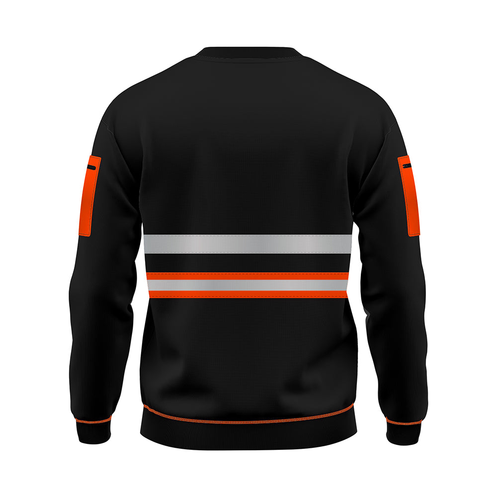 Toro Activa Workwear Hi-Vis Fleece Sweatshirt S104 TORO ACTIVA
