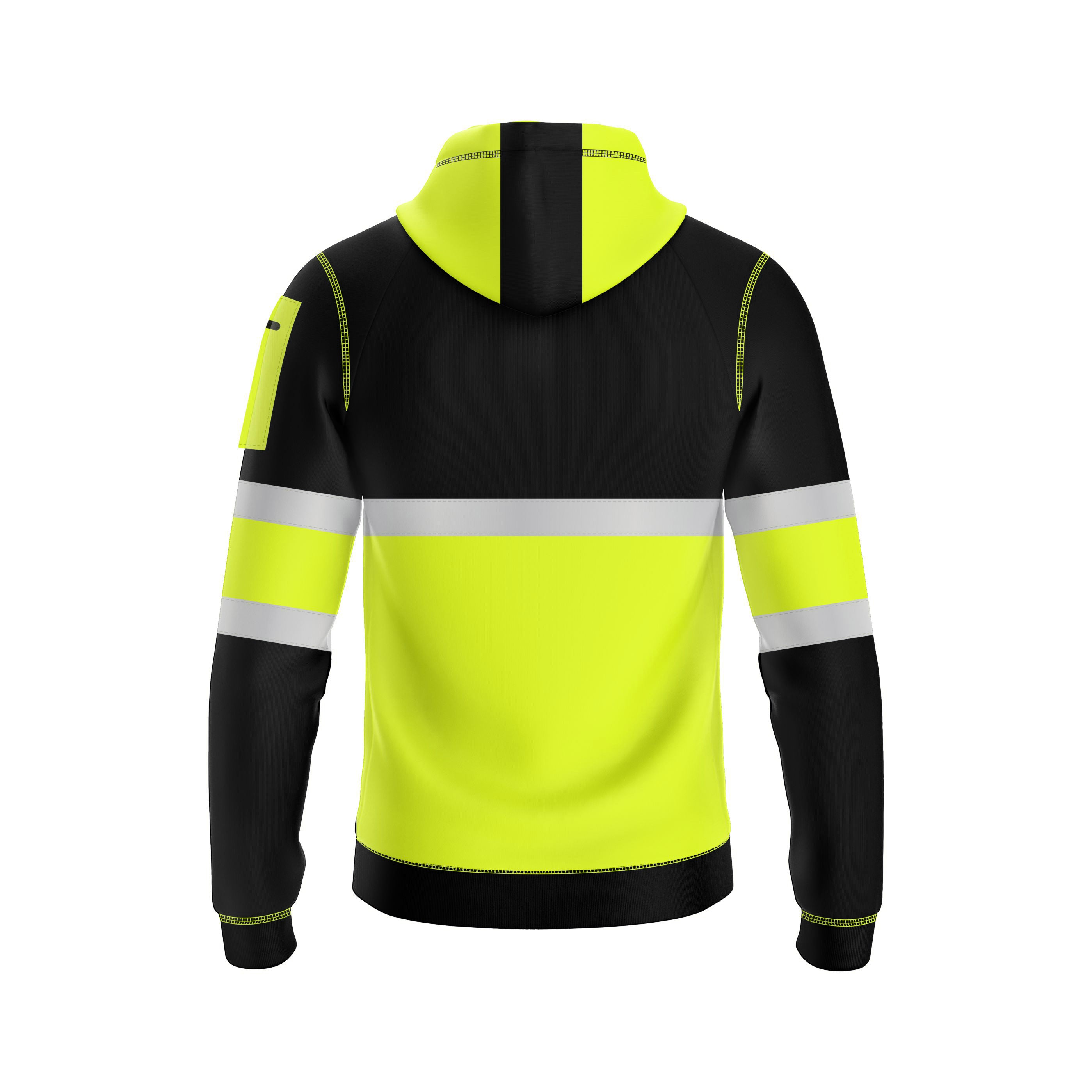 Hi-Vis Work Hoodie 1001 | Fleece Workwear Pullover TORO ACTIVA