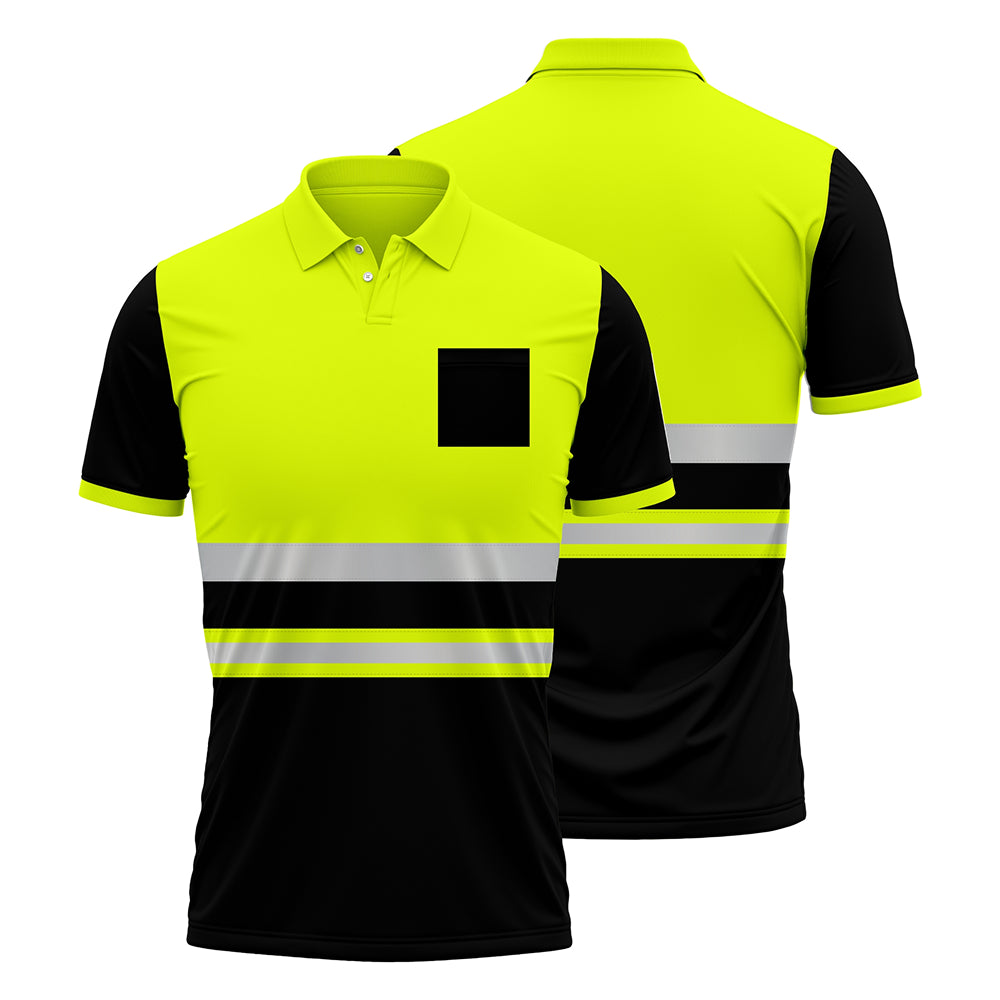 Toro Activa High Visibility Safety Work Wear Short Sleeve Polo Shirt P103 TORO ACTIVA
