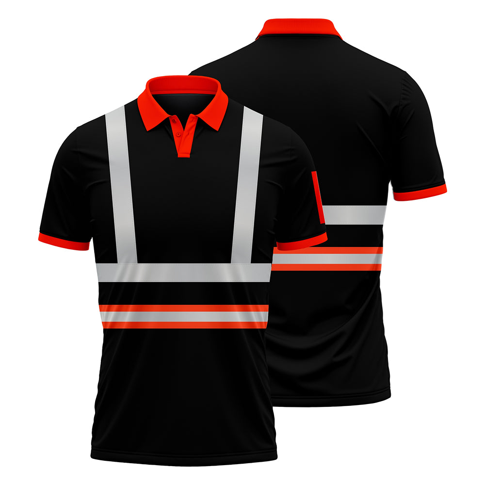Toro Activa High Visibility Safety Work Wear Short Sleeve Polo Shirt P104 TORO ACTIVA