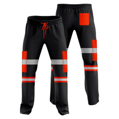 Toro Activa Workwear Fleece Joggers TR104 - Orange/Black 2XL TORO ACTIVA