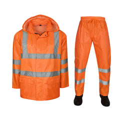 Toro Activa Lightweight Hi-Vis Rainsuit - RS105 Florecent Orange TORO ACTIVA