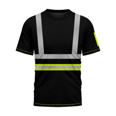 Toro Activa Hi-Vis Workwear TShirt T104 Yellow Black TORO ACTIVA