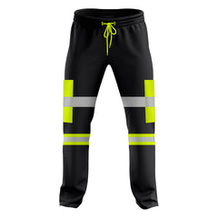 Toro Activa Workwear Fleece Joggers TR104 -Yellow/Black 2XL TORO ACTIVA