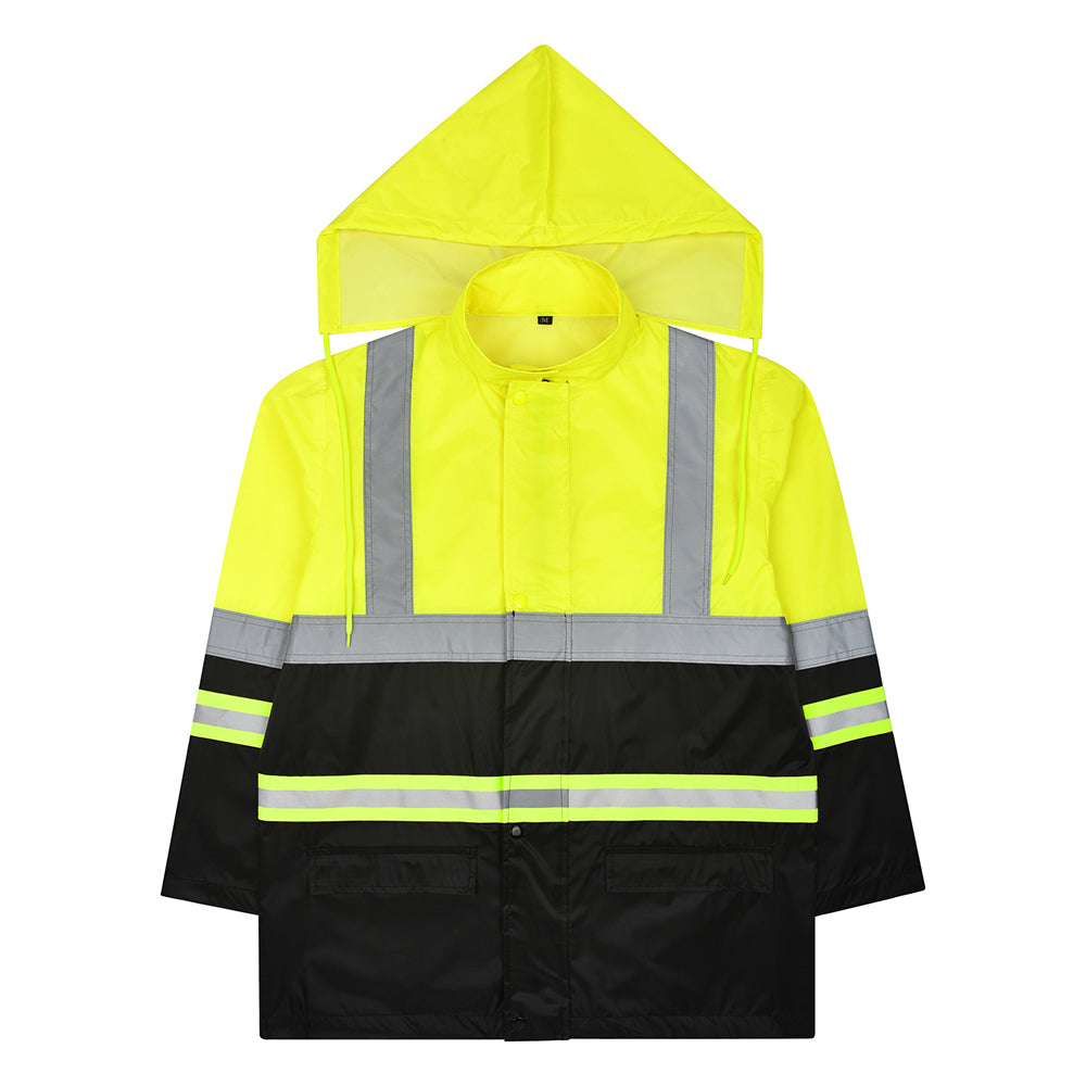Toro Activa Lightweight Hi-Vis Rainsuit - RS103 Yellow/Black 2XL TORO ACTIVA